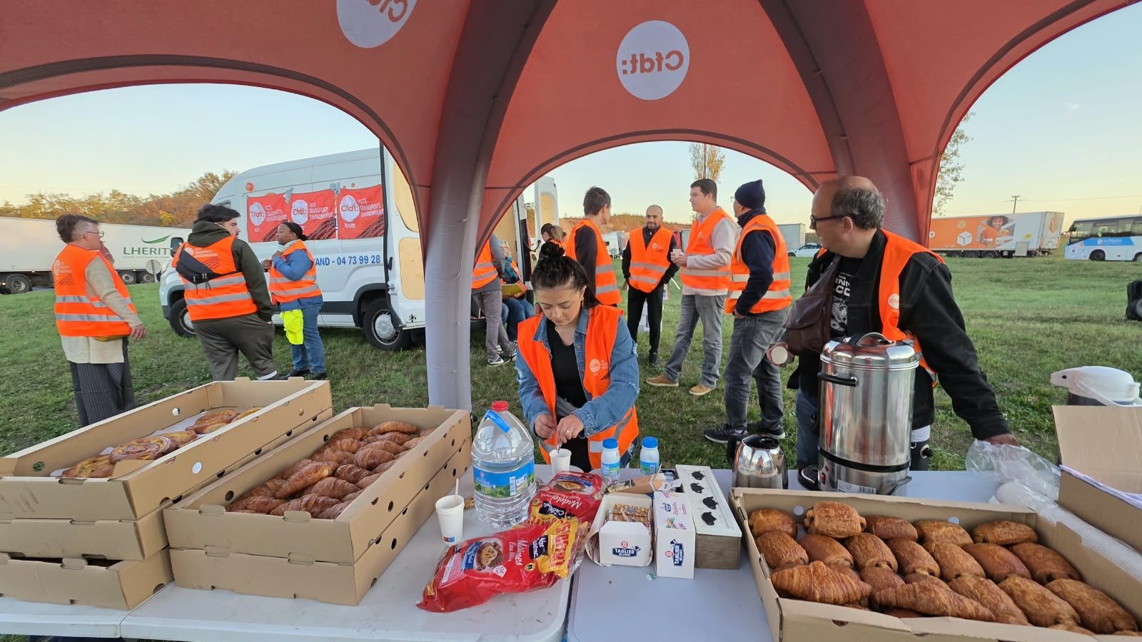 Mobilisation CFDT à Gerzat, photographie 3