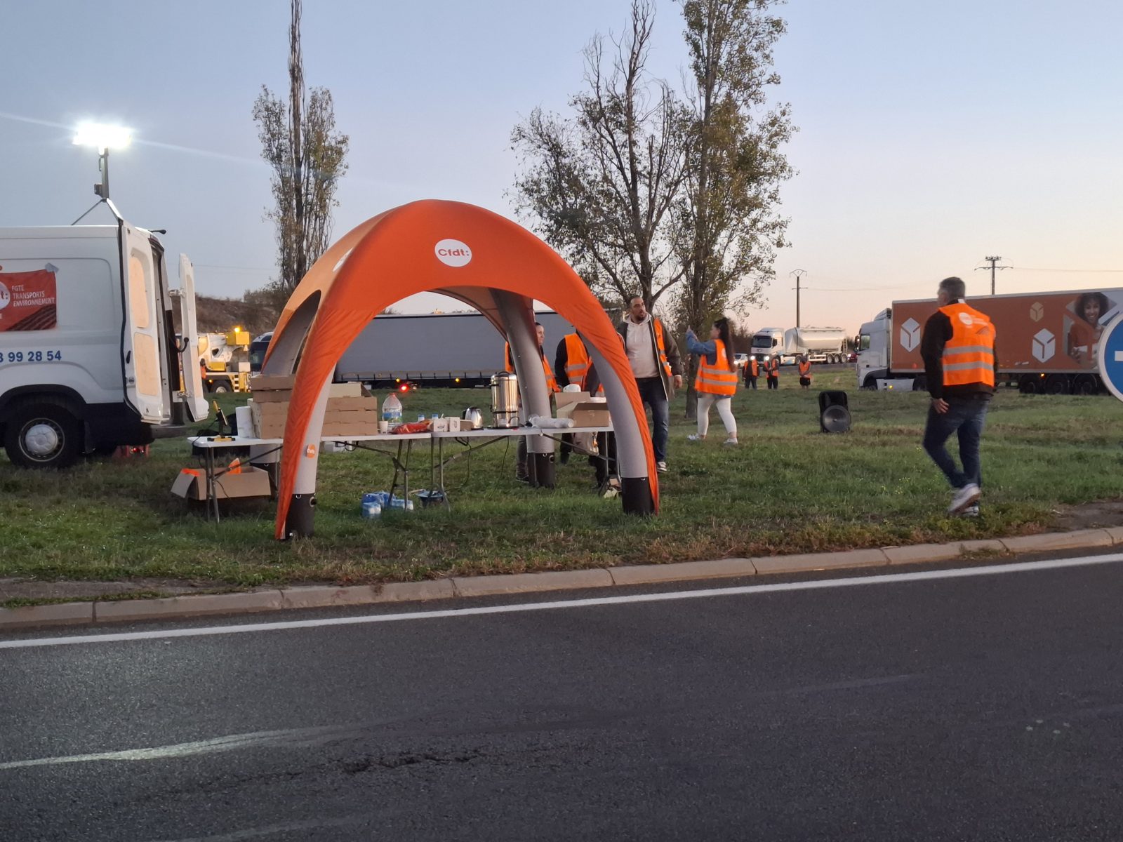 Mobilisation CFDT à Gerzat, photographie 14
